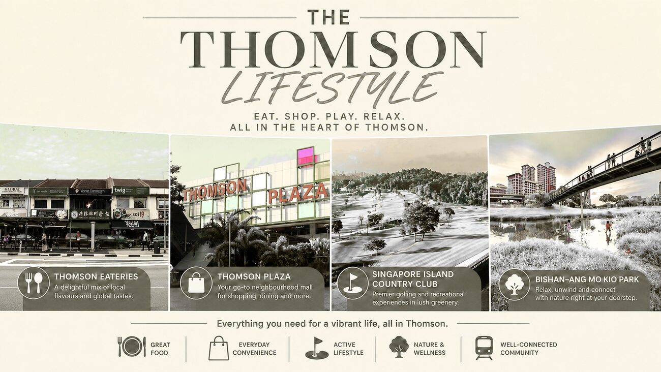 The Thomson Lifestyle — eateries, Thomson Plaza, Singapore Island Country Club and Bishan-Ang Mo Kio Park